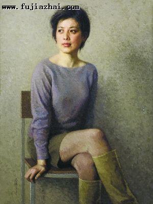 《一个朋友的肖像》 靳尚谊