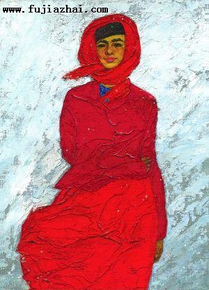 《飞雪》 詹建俊