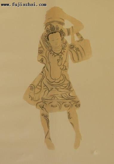 次旦久美作品《变迁》（局部）