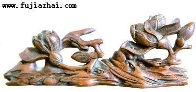 兰花笔架（清）