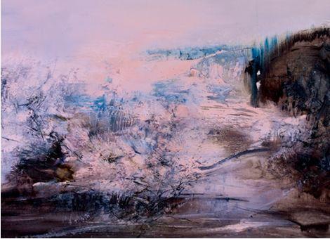 赵无极   《18.3.68》   1968年作   布面油画     95 x 105 cm