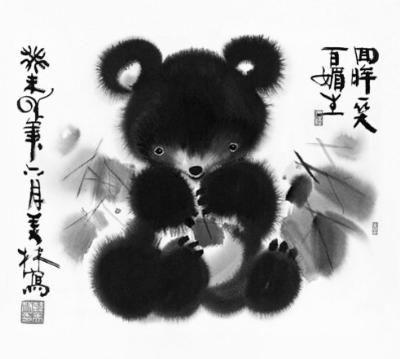韩美林国画作品