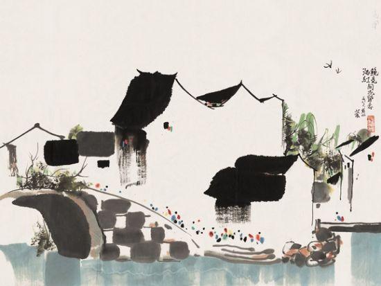 吴冠中作品