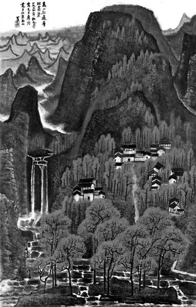 北京保利6月将推出的李可染《万山红遍》，估价2.8亿元。