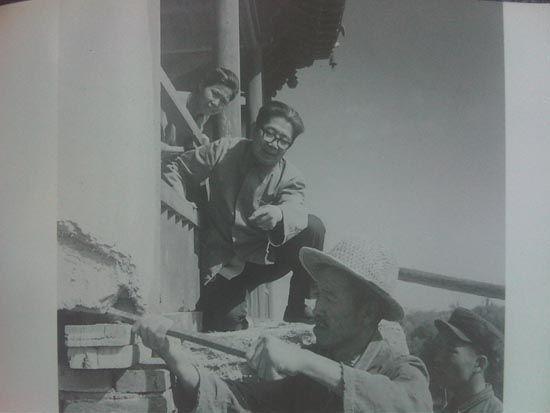 常书鸿早年工作照