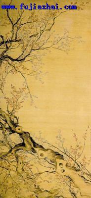 钱杜的《梅花图》
