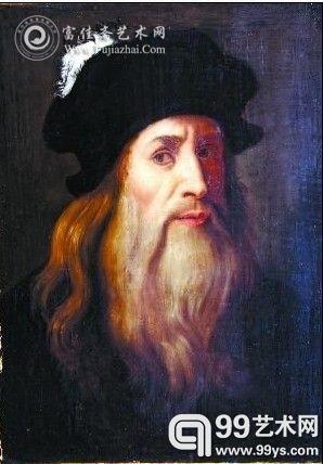 达芬奇自画像