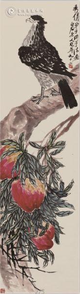 郭秀仪 英雄长寿图