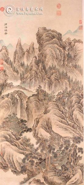 董邦达《石梁瀑布》最终以3260万港元成交