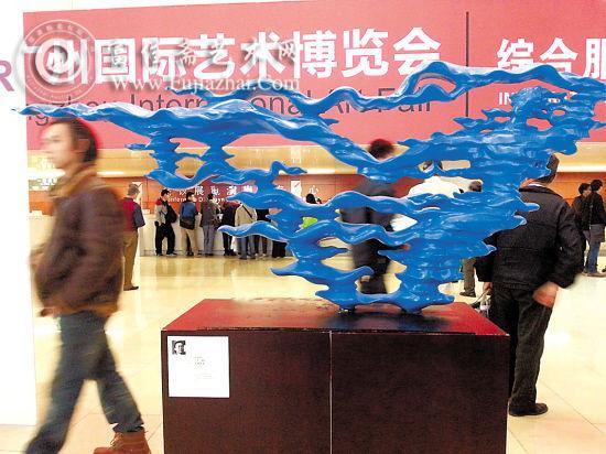 本届展会的雕塑作品