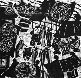 谢甫涓作品《哈哈&middot;大鱼》