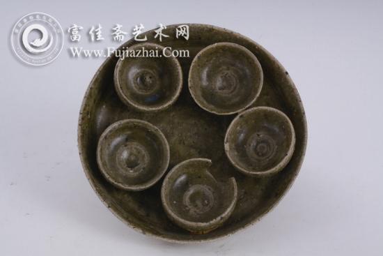 洛江梧宅唐贞观二十二年墓发现的五盅盘