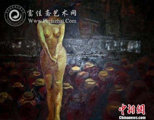 湖南涟源侨眷油画作品