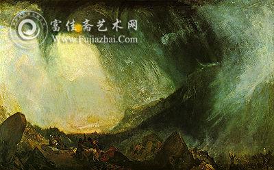 暴风雪，汉尼拔率领大军跨越阿尔卑斯山