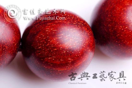金星紫檀手串 图2