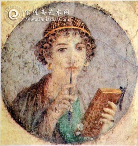 庞贝壁画 约公元前2 世纪