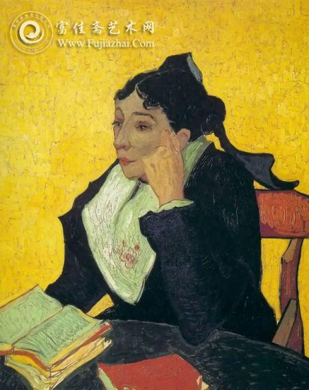 梵高 《阿尔之妇女吉努夫人》 1888 年