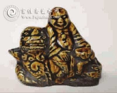 罗汉骑虎水注
