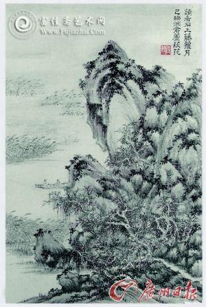 王时敏《杜甫诗意图》