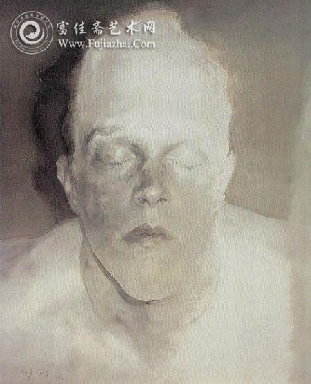 毛焰 托马斯肖像5号