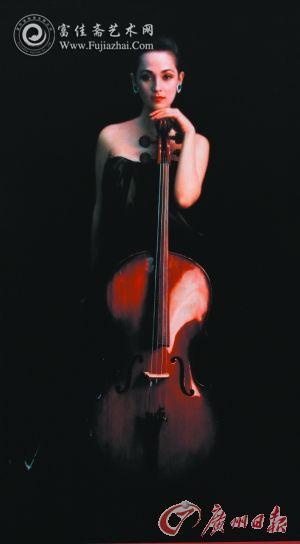 陈逸飞《大提琴少女》