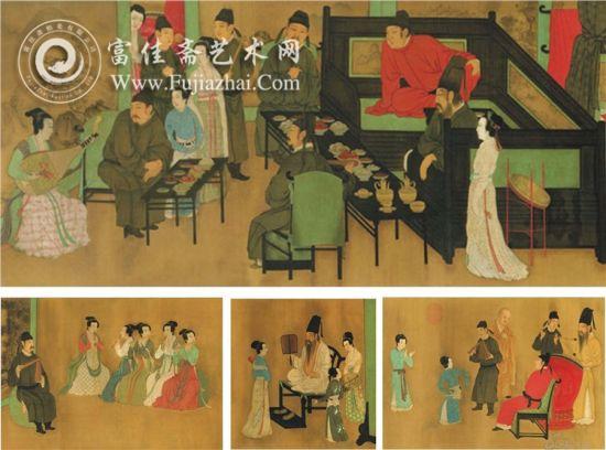 五代 顾闳中《韩熙载夜宴图》