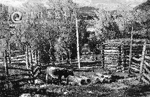 邵增虎油画《秋意》