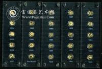 2007年中国熊猫金币发行25周年1/25盎司金币