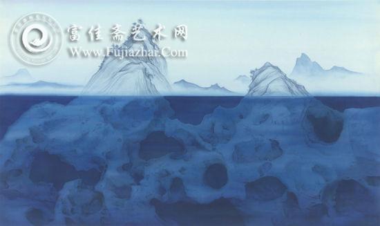 徐累-《氣骨》 2012年 纸本设色 87×148cm 徐累-《氣骨》 2012年 纸本设色 87×148cm