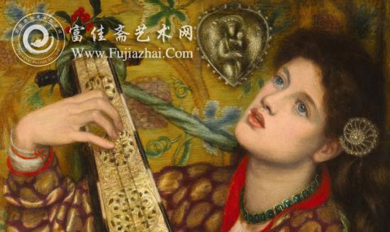 &ldquo;圣诞颂歌&rdquo;（A Christmas Carol），丹特&middot;加布里埃尔&middot;罗赛蒂（Dante Gabriel Rossetti）