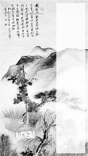 张大千作品《东坡诗意》