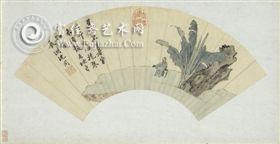 明沈周《蕉阴横琴册》之一