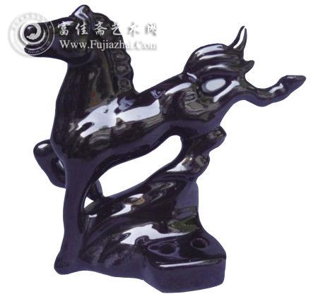 清奔马笔架