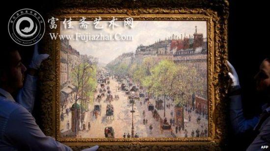 伦敦苏富比以近两千万英镑的价格拍卖了毕沙罗的一幅油画。