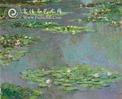 拍得8061万美元的《睡莲》